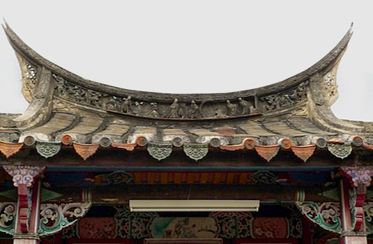 客家建築的屋瓦